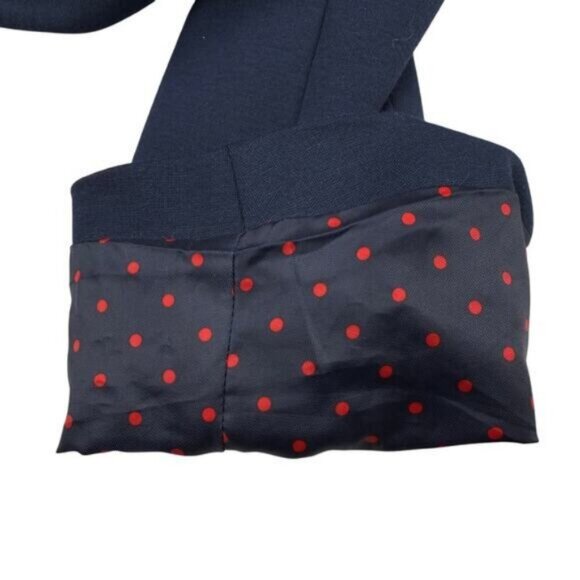 Gap The Academy Women's Navy Double Knit Ponte Blazer Navy Size 2 - Picture 7 of 7